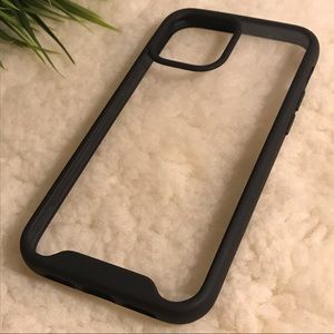 New iPhone12/ 12 Pro case Matone Black Clear Case